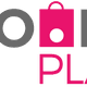 Logo Atomo Plast con testo grigio e rosa, una borsa rosa stilizzata.