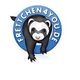 Logo mit einem Frettchen und der Aufschrift "Frettchen4You.de" auf blauem Kreis.