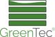 Logo mit fünf grünen Balken und der Aufschrift "GreenTec".