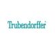 Logo van Trubendorffer met tekst in blauwe letters op witte achtergrond.