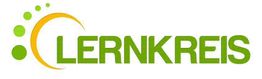 Logo mit grünem Text "Lernkreis" und gelb-grünen Kreisen.