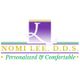 Logo of Nomi Lee, D.D.S., featuring the tagline "Personalized & Comfortable."