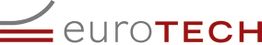 Logo der Firma "euroTECH" mit grauem und rotem Schriftzug und grafischen Linien links.