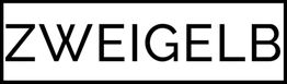 Text: ZWEIGELB in schwarzer Schrift auf weißem Hintergrund.