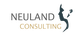 Logo von Neuland Consulting mit stilisiertem Kopf und Pfeil.