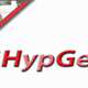 Glückliche Familie lächelnd, das Logo "HypGeld" daneben.