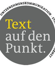 Text auf den Punkt. Logo