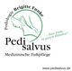 Logo von Pedi Salvus: Podologie Brigitte Funke, medizinische Fußpflege, www.pedisalvus.de.