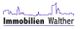 Logo mit Skyline und Text "Immobilien Walther" darunter in Schwarz.