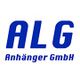 Logo von ALG Anhänger GmbH in blauer Schrift.