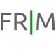 Logo mit grau-grünem Text "FR|M".