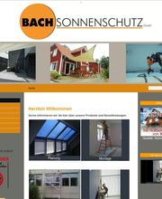 Projekt Bach-Sonnenschutz.de