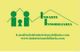 Logotipo verde de Indarte Inmobiliaria con figuras de familia sobre fondo amarillo.