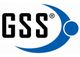 Logo mit den Buchstaben "GSS" und einem blauen Halbkreis mit Punkt rechts daneben.