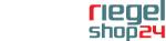 Logo mit dem Text "riegel shop24" in Grau und Rot.