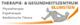 Therapie- und Gesundheitszentrum Blumstein Logo mit Figur und Text zu Gesundheitsleistungen.