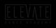 Logo for Elevate Dance Academy with stylized text on a black background.