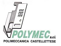 Logo POLYMEC s.r.l. con scritta "POLIMECANICA CASTELLETTESE" in caratteri neri e verdi.