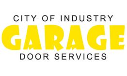 City of Industry Garage Door Services logo with bold yellow "Garage."