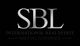 Logo de SBL Internacional Real Estate en fondo negro, con el lema "Investing Confidence".