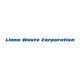 Llano Waste Corporation logo in blue text on a white background.