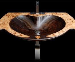 Holzwaschbecken AQUILA