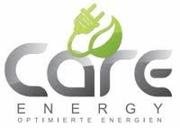 Logo mit der Aufschrift "Care Energy" und einem grünen Stecker-Symbol.