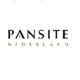 Logo van "Pansite Nederland" met zwarte en goudkleurige letters op een witte achtergrond.