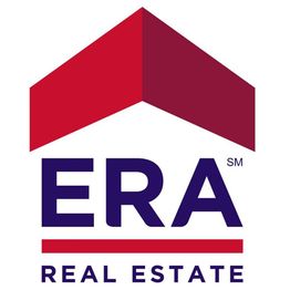 ERA Real Estate logo with a red roof graphic above the company name.