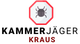 Ikon mit Käfer in rotem Achteck, darunter der Text "KRAUS".