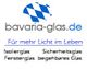 Logo von Bavaria-Glas.de mit Text: "Für mehr Licht im Leben" und Glasprodukte aufgelistet.