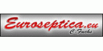 Logo mit rotem Text "Euroseptica.eu" in Kursivschrift auf grauem Hintergrund.