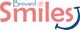 Logo with "Brevard Smiles" in playful font, "i" as a sun, and a smiley arc under "Smiles".