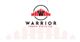 Logo of Warrior Fence Stain Co. with red fence design above the text.