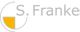 Logo mit Schriftzug "S. Franke" und gelbem Viertelkreis links.