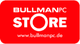 Rotes Logo des BullmanPC Stores mit Website www.bullmanpc.de in weißer Schrift.