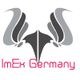 Logo mit stilisierten Flügeln und "ImEx Germany" in pinker Schrift darunter.