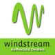 Green "W" logo with "windstream Authorized Dealers" text on a green background.