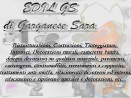 Opere edili: ristrutturazioni, tinteggiature, intonaci, decorazioni murali, pavimenti.
