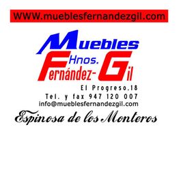 Página web y contacto de Muebles Fernández-Gil, Espinosa de los Monteros.