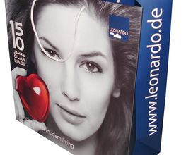 exklusive Papiertragetasche