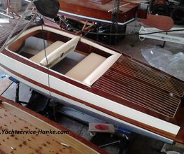 Holz Elektroboot