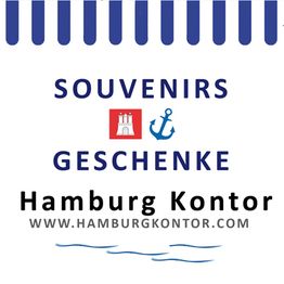 Hamburg Souvenirs Geschenke, Symbole: Turm, Anker. URL: www.hamburgkontor.com.