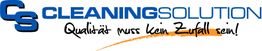Logo mit Text: "CS Cleaning Solution. Qualität muss kein Zufall sein!"