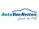 Logo van AutoVanNetten met de slogan "Goed op weg!" in blauwe letters.