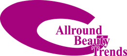 Logo met roze "C" en tekst "Allround Beauty Trends".