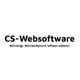 Logo mit Text: "CS-Websoftware. Web Design. Web Development. Software Solutions."
