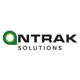 Logo with text "ONTRAK Solutions" in black and green.