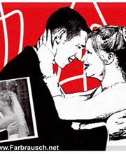 Portrait vom Foto im Retro-Stil