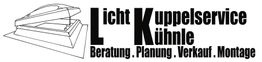 Logo von Licht Kuppelservice Kühnle mit Text: Beratung, Planung, Verkauf, Montage.